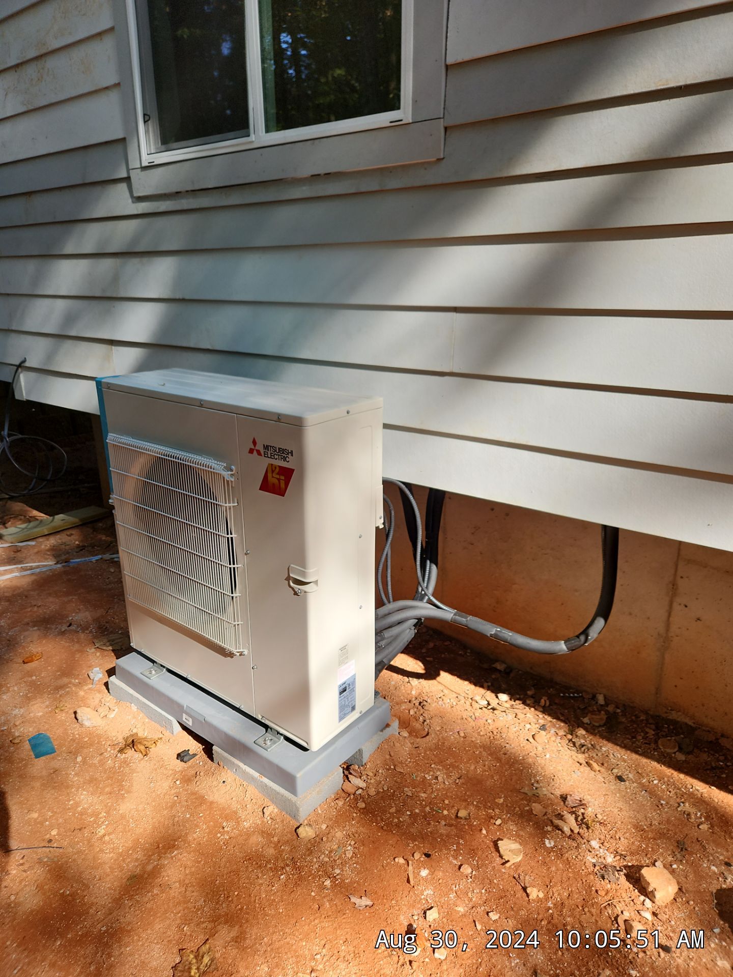 New Construction Install - Mitsubishi Mini-Split Systems Mitsubishi   Cumming, GA